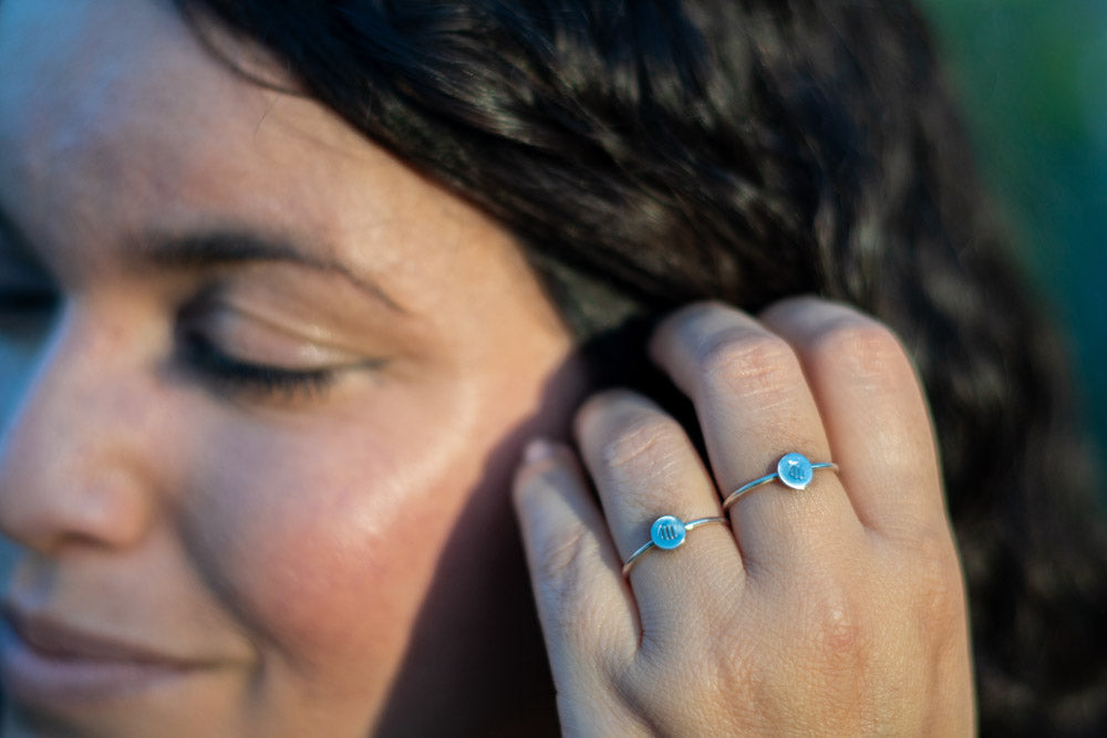 Anillo zodíaco virgo ♍️