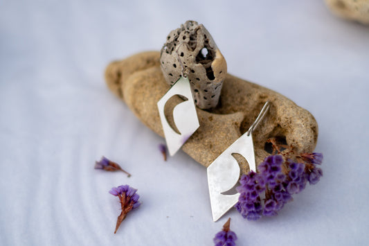 Pendientes Reflejo de Luna