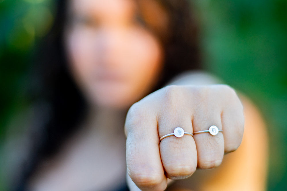 Anillo zodíaco virgo ♍️