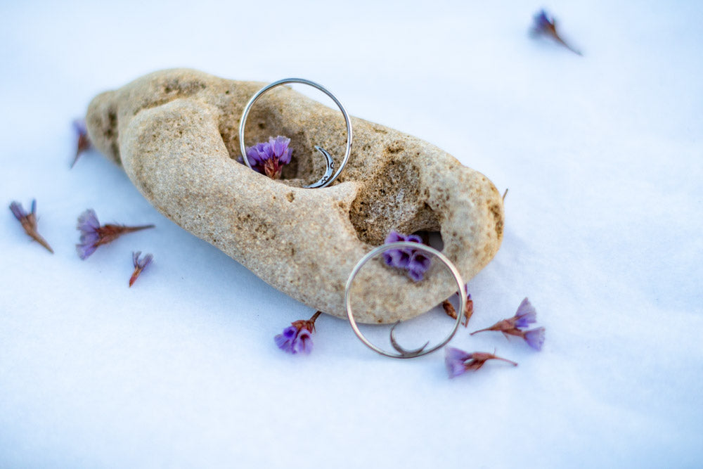 Pendientes Luna Interior